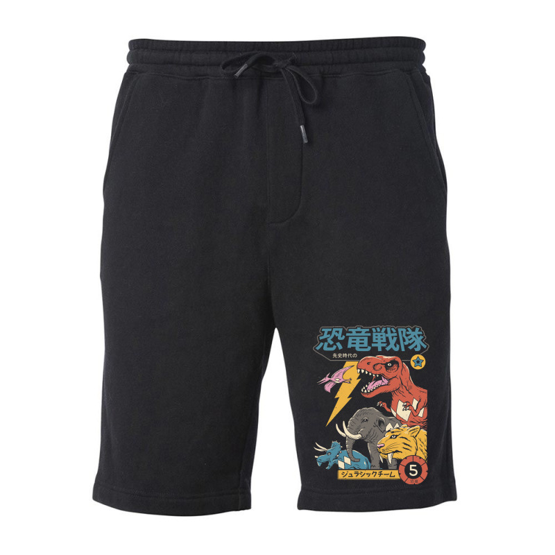 Dino Sentai Fleece Short by livinostuffs6 | Artistshot