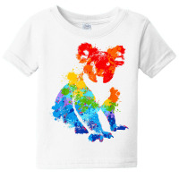 Splattering Paint Koala Drip Painting Koala T Shirt Baby Tee | Artistshot