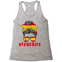 Tenerife Spanish Lady Spain Flag T Shirt Racerback Tank | Artistshot