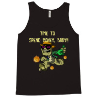 Vintage Design Illustration - Time To Spend Money Tank Top | Artistshot