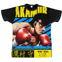 Mamoru Takamura   Hajime No Ippo Graphic T-shirt | Artistshot