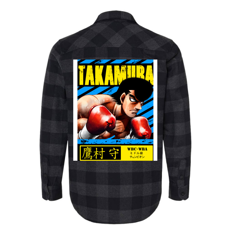 Mamoru Takamura   Hajime No Ippo Flannel Shirt by fufolyhtyl | Artistshot