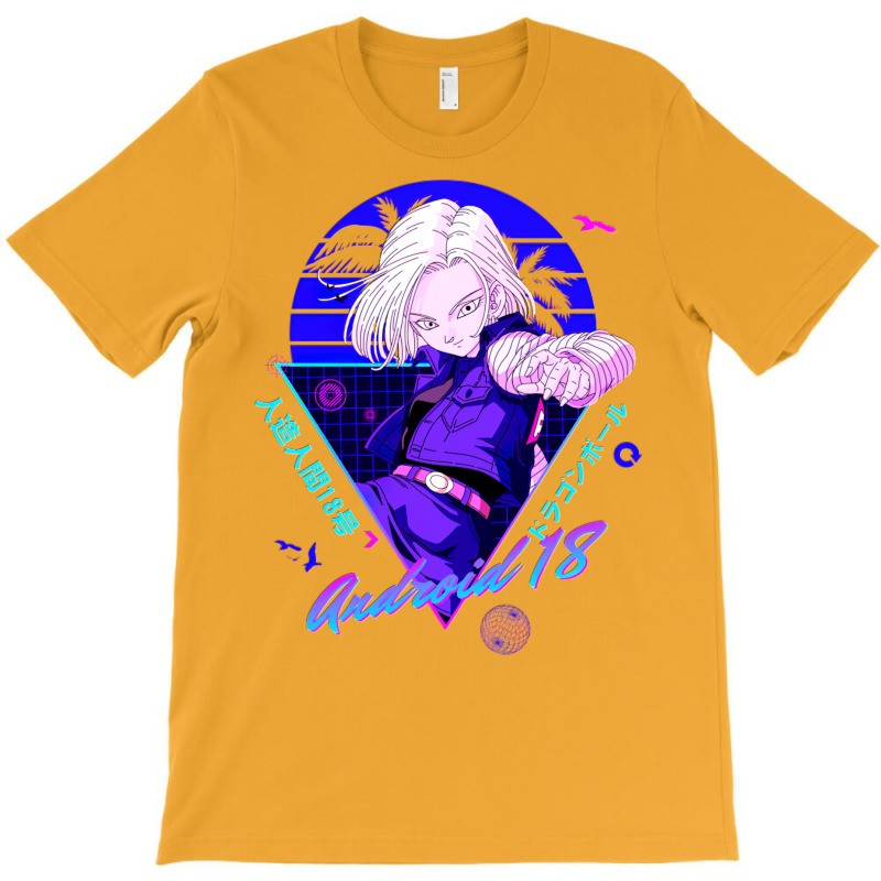 Android 18 T-Shirt by etheletolibq | Artistshot