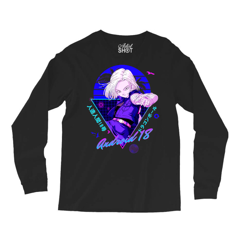 Android 18 Long Sleeve Shirts by etheletolibq | Artistshot