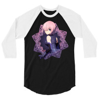 Anime Game Fate Grand Order Mash Kyrielight 3/4 Sleeve Shirt | Artistshot