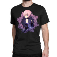 Anime Game Fate Grand Order Mash Kyrielight Classic T-shirt | Artistshot