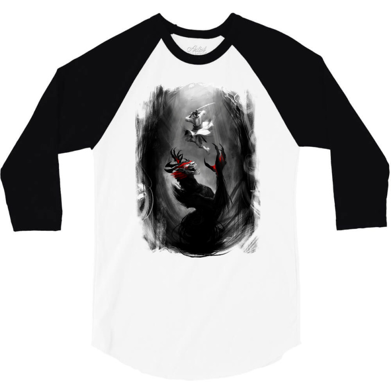 Samurai Jack Showdown 3/4 Sleeve Shirt | Artistshot