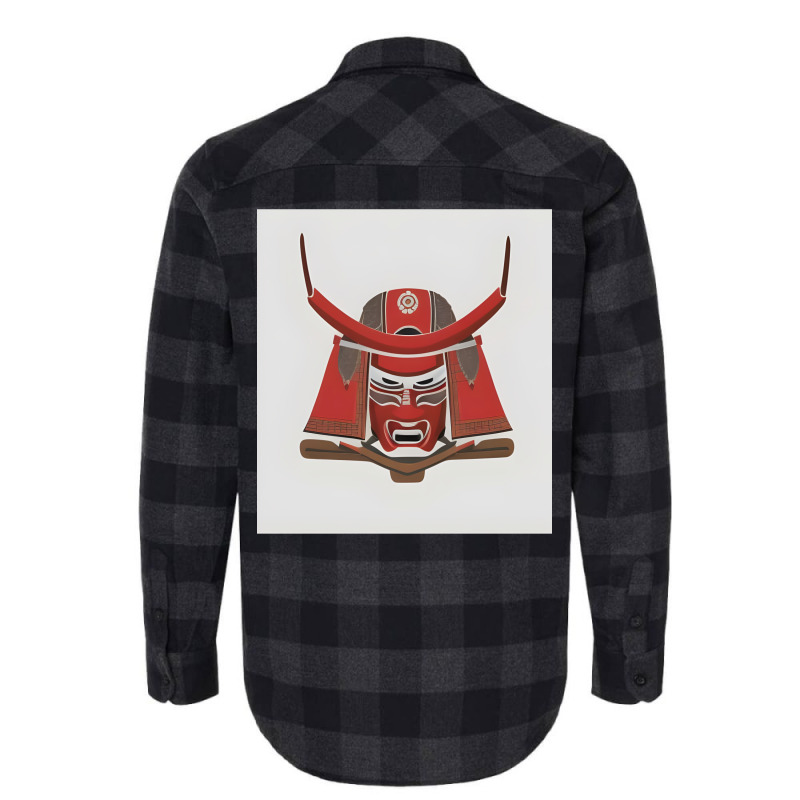 Samurai Mask 02 Flannel Shirt | Artistshot