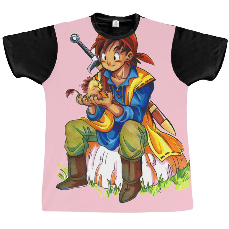 Dragon Quest 8 Graphic T-shirt by livinostuffs6 | Artistshot