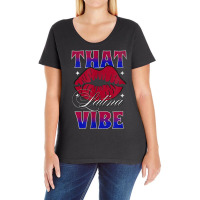 That Latina Vibe   Cute Latina Girl T Shirt Ladies Curvy T-shirt | Artistshot