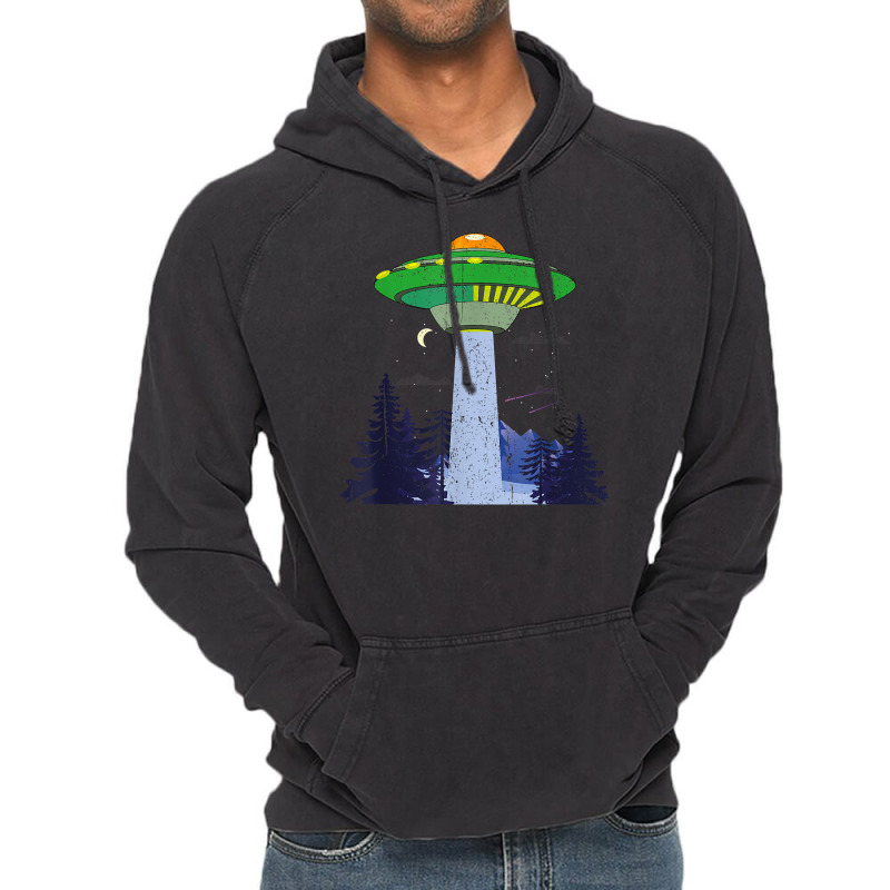 Unidentified Flying Object Alien Ufo Abduction Sci Fi Ufo T Shirt Vintage Hoodie | Artistshot