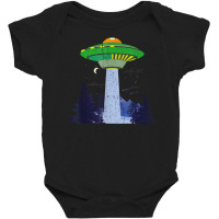 Unidentified Flying Object Alien Ufo Abduction Sci Fi Ufo T Shirt Baby Bodysuit | Artistshot