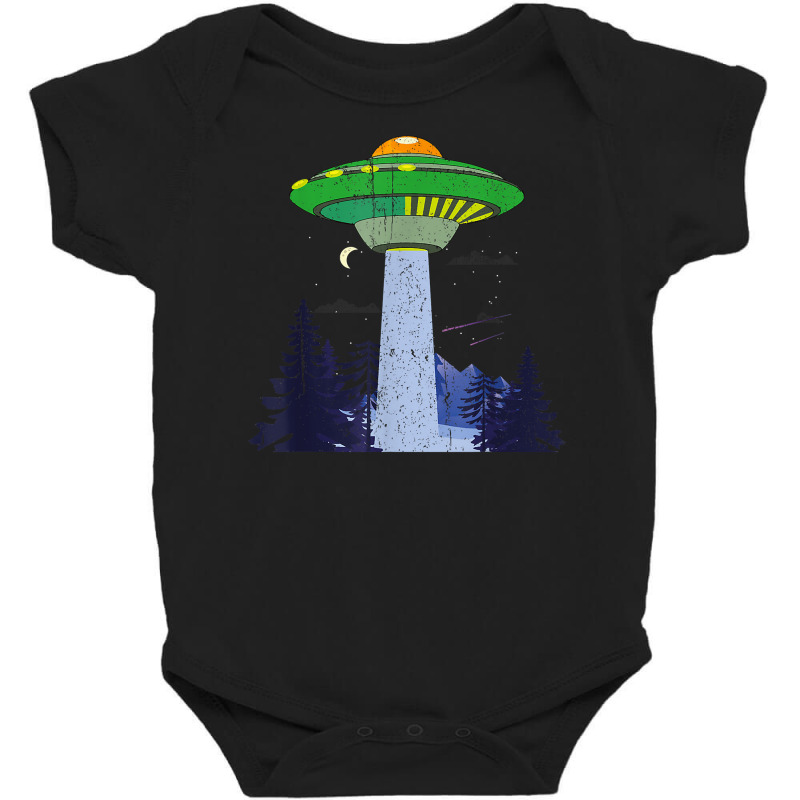 Unidentified Flying Object Alien Ufo Abduction Sci Fi Ufo T Shirt Baby Bodysuit | Artistshot