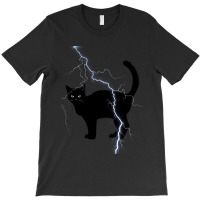 Cat Lightning T-shirt | Artistshot