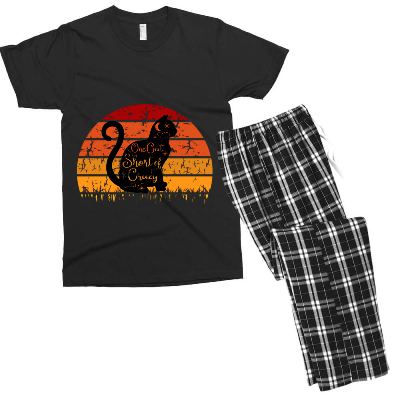 Cat Lightning (1) Men's T-shirt Pajama Set by CAMMIGRAHAM | Artistshot