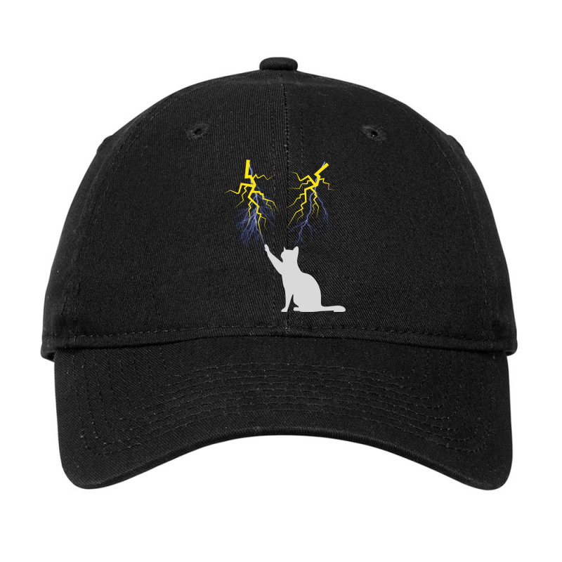 Cat Lightning (2) Adjustable Cap by CAMMIGRAHAM | Artistshot