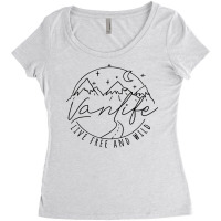 Van Life Essentials Van Dwellers Van Life Nomad Vandwelling T Shirt Women's Triblend Scoop T-shirt | Artistshot