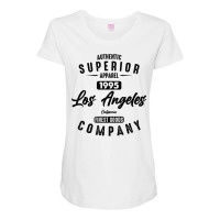 Los Angeles California Republic 1995 Vintage Birthday T Shirt Maternity Scoop Neck T-shirt | Artistshot