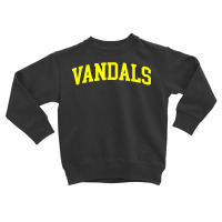 Vandals Arch Athletic College University Alumni Style T Shirt Toddler Sweatshirt | Artistshot