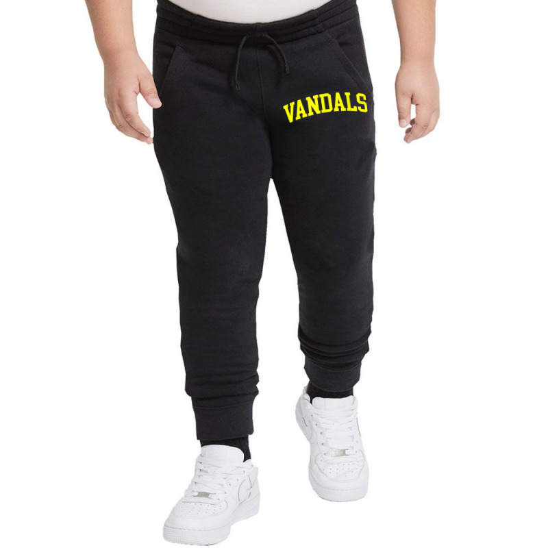 Vandals Arch Athletic College University Alumni Style T Shirt Youth Jogger | Artistshot