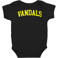 Vandals Arch Athletic College University Alumni Style T Shirt Baby Bodysuit | Artistshot