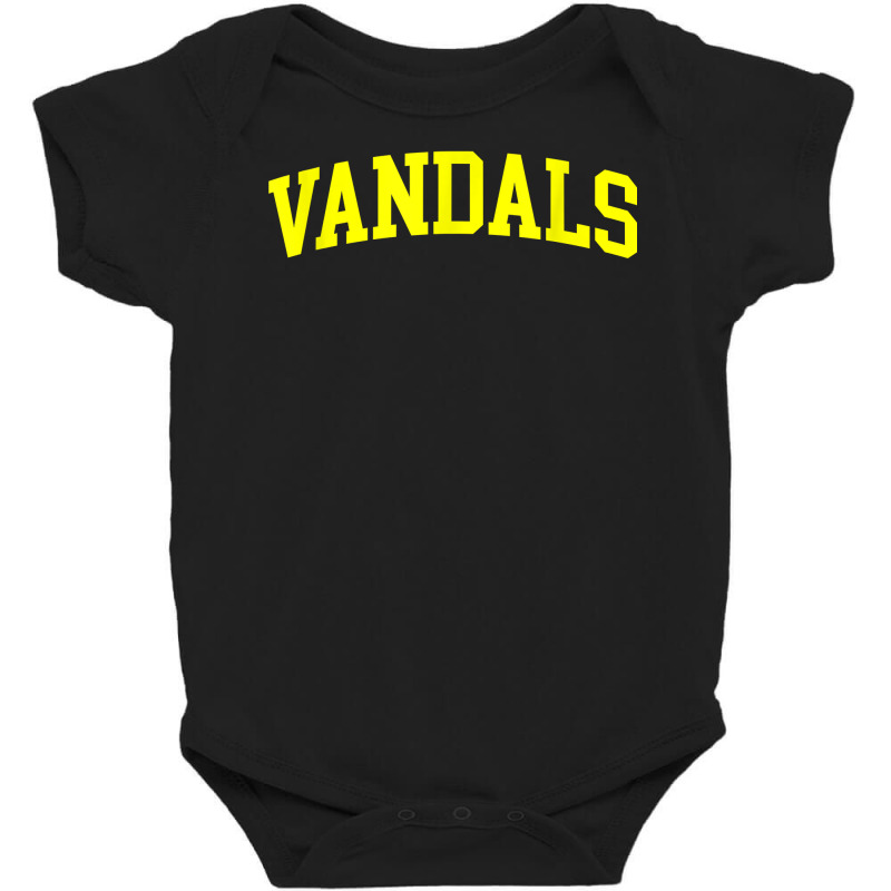 Vandals Arch Athletic College University Alumni Style T Shirt Baby Bodysuit | Artistshot