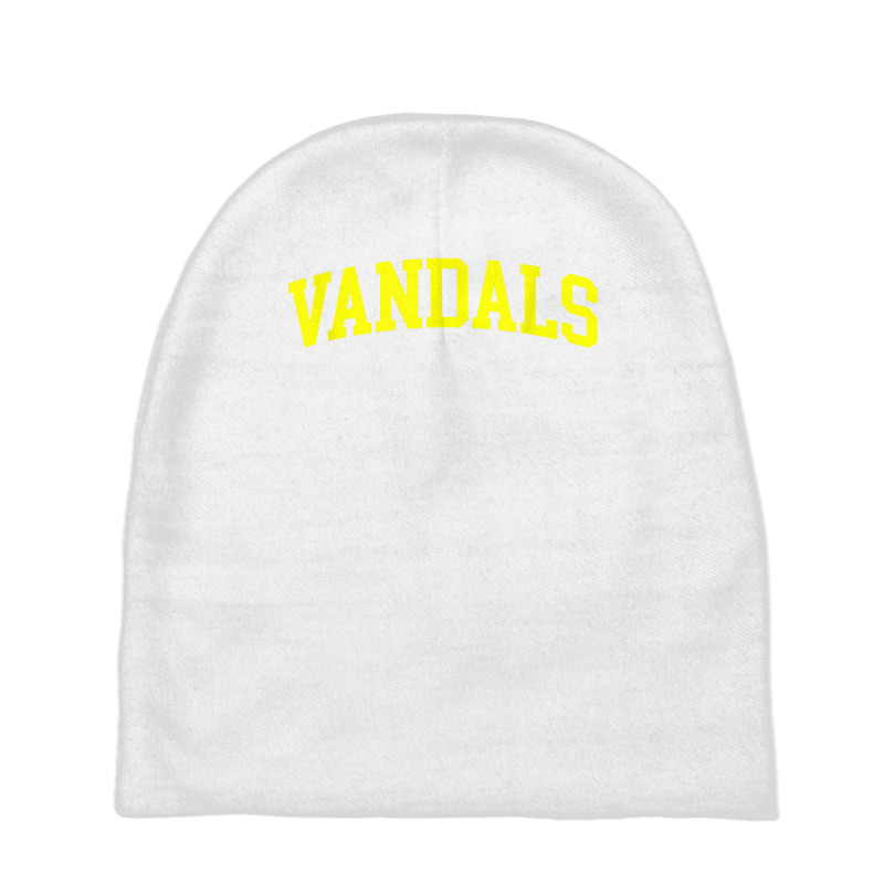 Vandals Arch Athletic College University Alumni Style T Shirt Baby Beanies | Artistshot