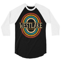 Vintage Retro Westlake Louisiana La Women Men Souvenirs T Shirt 3/4 Sleeve Shirt | Artistshot