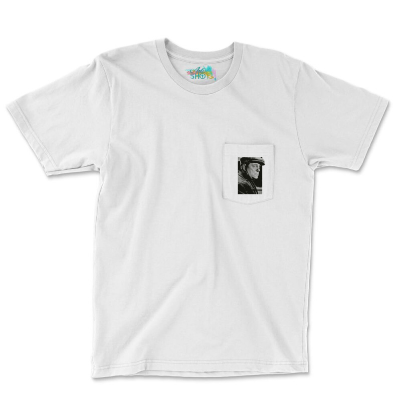 Jean Gabin Pocket T-Shirt by DERRICKILLIAMS | Artistshot