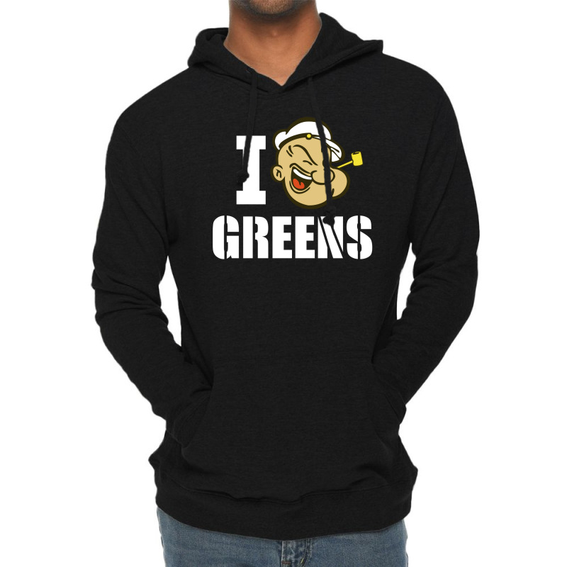 I Love Greens Lightweight Hoodie | Artistshot