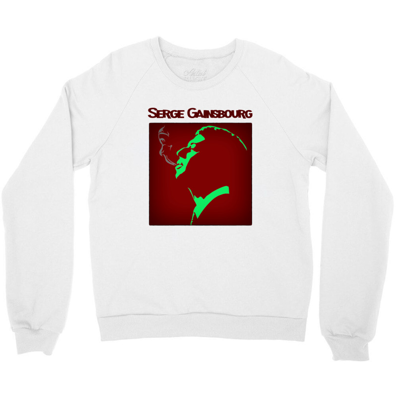 Serge Gainsbourg 4 Crewneck Sweatshirt by DERRICKILLIAMS | Artistshot