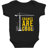 Funny Crane Operator Gift Construction Tower Crane Kids Boys Baby Bodysuit | Artistshot