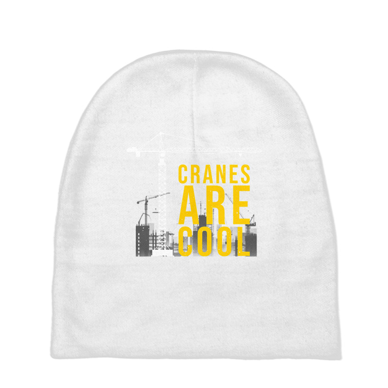 Funny Crane Operator Gift Construction Tower Crane Kids Boys Baby Beanies by JamesArtists | Artistshot