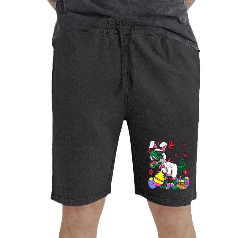 Hot Trend Easer Rex Dinosaur Kids Boys Bunny Baske Eggs Vintage Short by Hugo Flowers | Artistshot