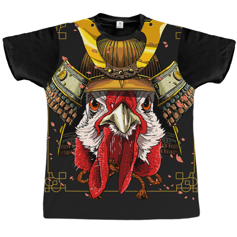 Chicken Chick Samurai Chicken Warrior Samurai Lovers Women Men 211 Roo Graphic T-shirt | Artistshot