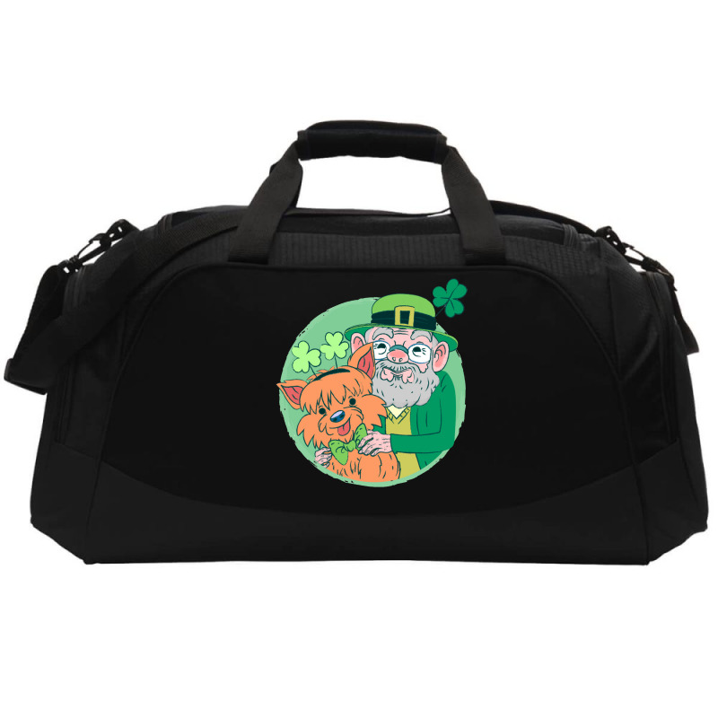 Happy St Patrick Day   Happy St Patricks Day Active Duffel | Artistshot