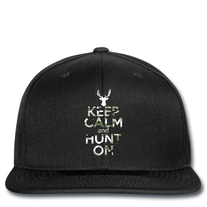 Limited Edition Keep Calm & Hunt On Camo Print Pattern Deer Hunter Printed hat by Trudeau Palmer | Artistshot