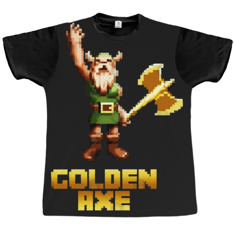 Funny Gifts For Golden Fighting Game Axe Gift For Music Fans 1 Graphic T-shirt by DevynGiorgio | Artistshot