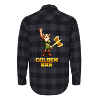 Funny Gifts For Golden Fighting Game Axe Gift For Music Fans 1 Flannel Shirt | Artistshot