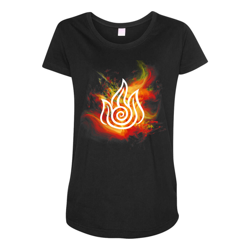 Fire Nation Maternity Scoop Neck T-shirt by ladmanpallenb | Artistshot