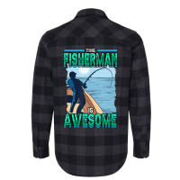 Hot Trend Mens Fishing This Fisherman Is Awesome Fish Hunting Lover Flannel Shirt | Artistshot