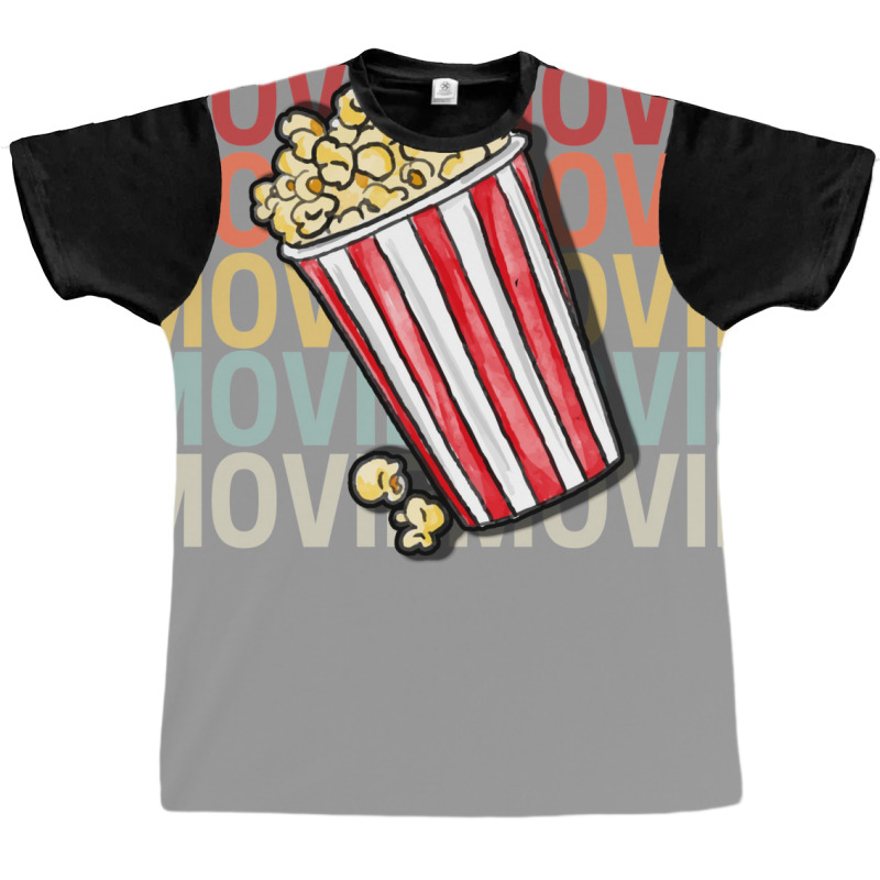 Movie Cinema Television Gift Movie Night Classic  Cute Blue Graphic T-shirt | Artistshot