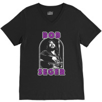 King Rock And Roll American Tour Seger V-neck Tee | Artistshot