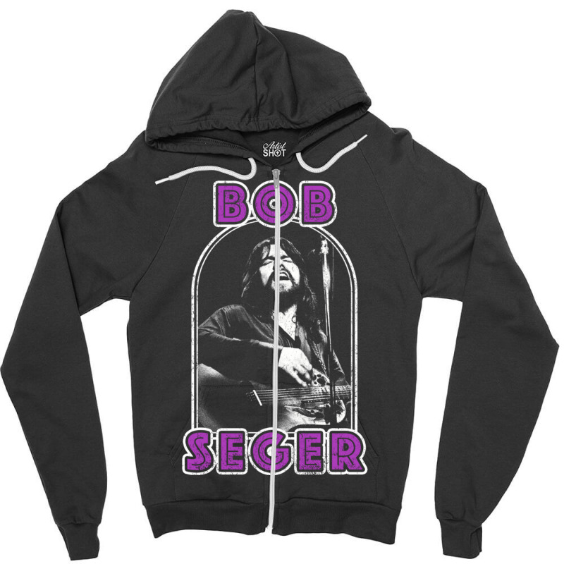 King Rock And Roll American Tour Seger Zipper Hoodie | Artistshot