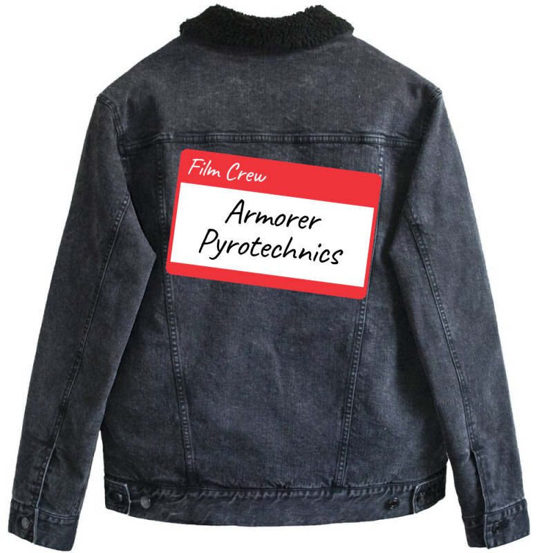 Film Crew Armorer Pyrotechnics Classic Stars Cute Unisex Sherpa-Lined Denim Jacket by bedawikulizak | Artistshot