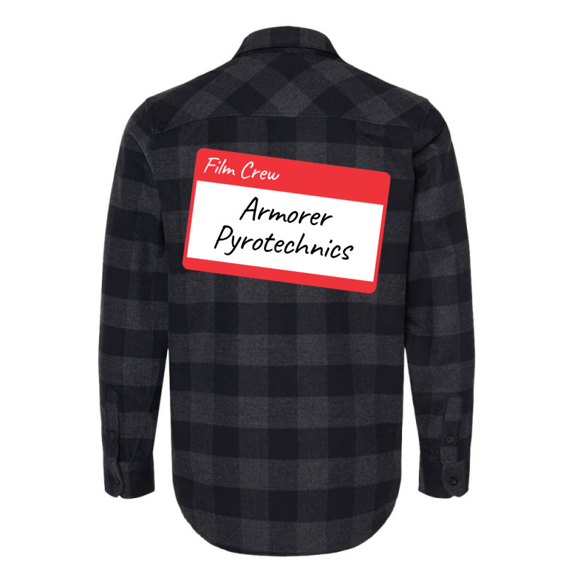 Film Crew Armorer Pyrotechnics Classic Stars Cute Flannel Shirt by bedawikulizak | Artistshot