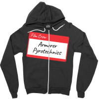 Film Crew Armorer Pyrotechnics Classic Stars Cute Zipper Hoodie | Artistshot