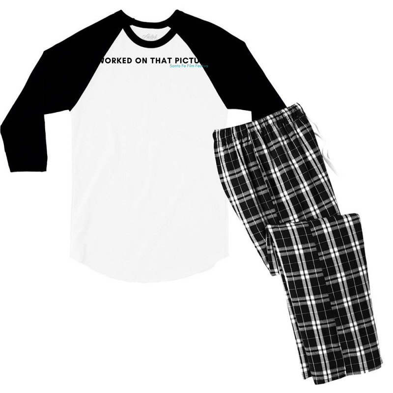 I Worked On That Picture  Things You Hear On Set Classic  Tumblr Girl Men's 3/4 Sleeve Pajama Set by shaaleatlass8 | Artistshot