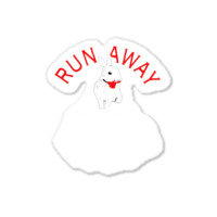 Run Away Sticker | Artistshot