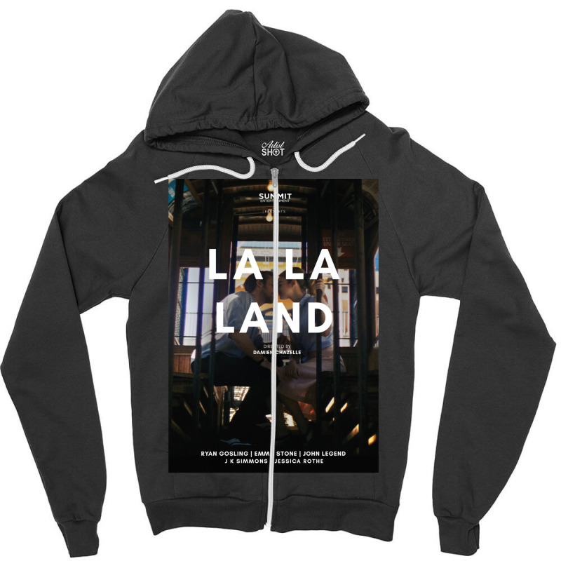 La La Land Alternative Movie Poster 2 Classic  Cool Love Zipper Hoodie | Artistshot